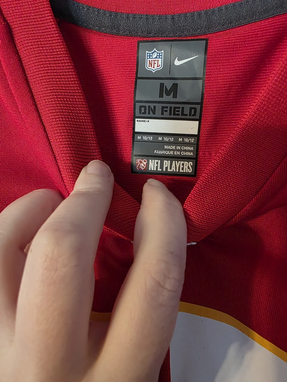 NFL Kids' Red Kansas City Chiefs Jersey